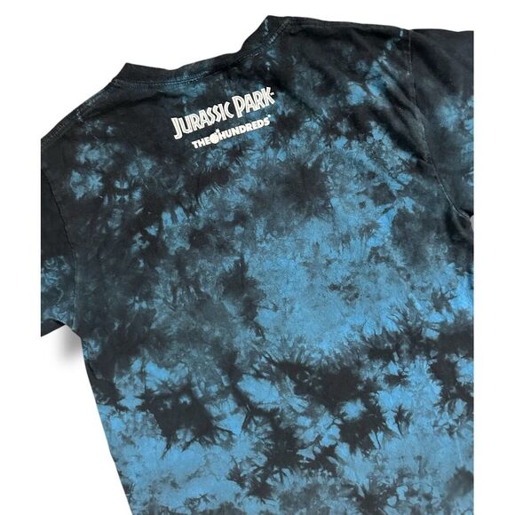 The Hundreds X Jurassic Park Blue‎ Tie Dye T-Shirt Size S - Picture 5 of 8